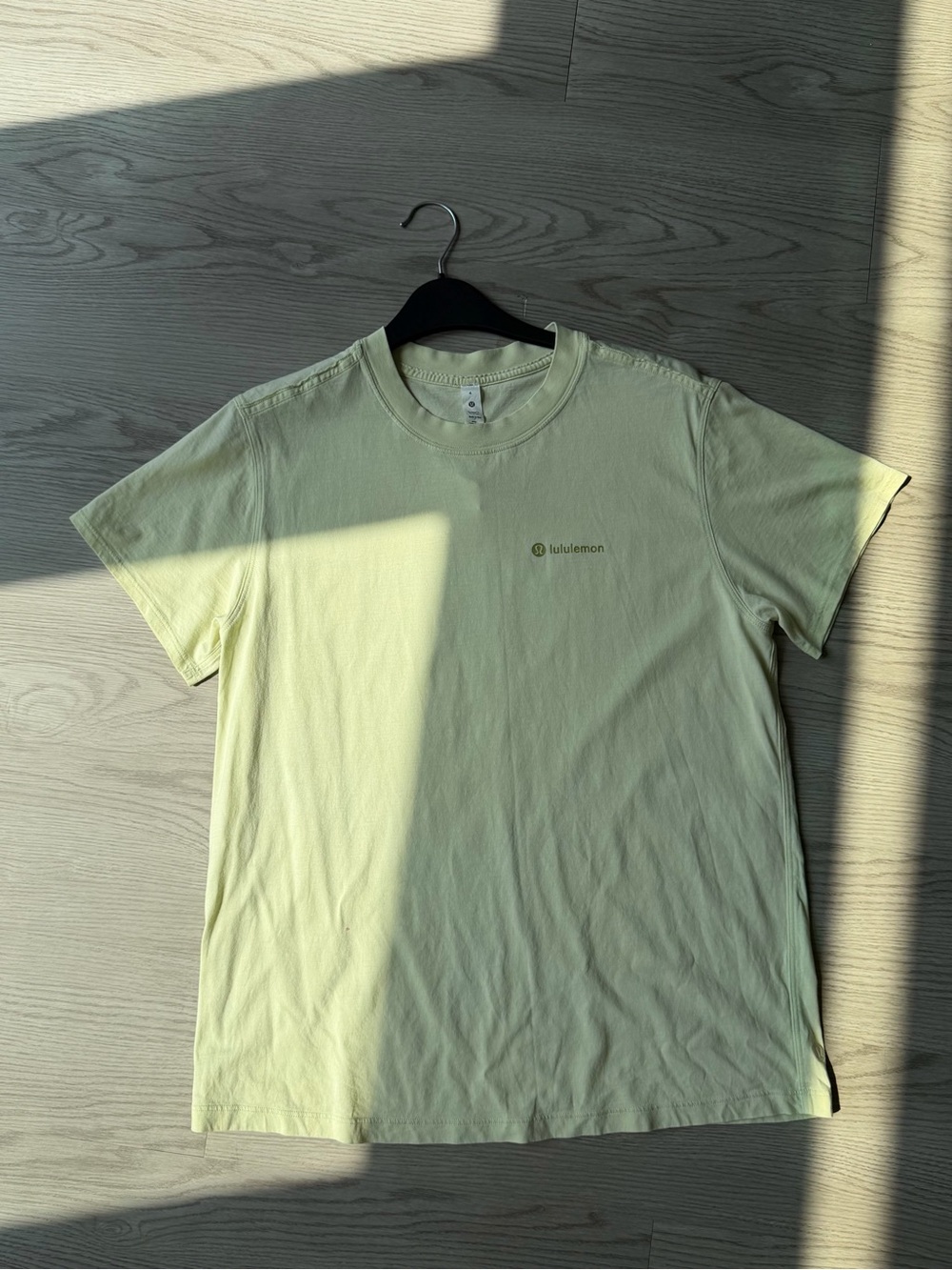 Lululemon All Yours Cotton T-shirt - Size 4 - Dewy